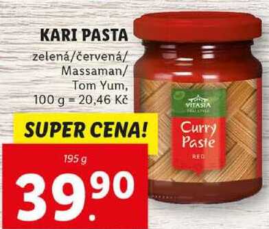 KARI PASTA, 195 g