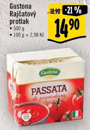 Gustona Rajčatový protlak, 500 g