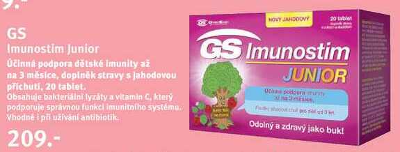 GS Imunostim Junior, 20 tablet
