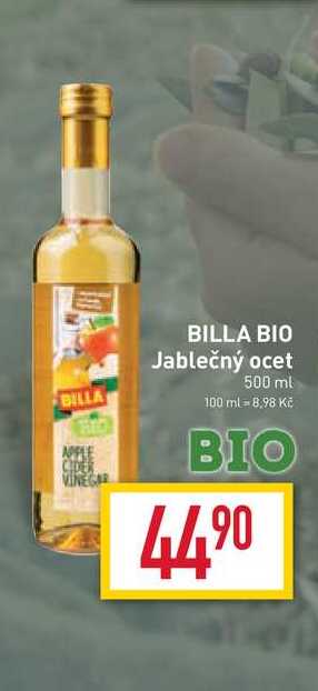 BILLA BIO Jablečný ocet 500 ml