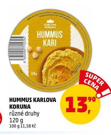 HUMMUS KARLOVA KORUNA, 120 g