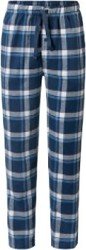 Pánské flanelové pohodlné kalhoty