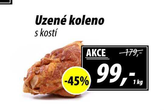 Uzené koleno s kostí, 1 kg
