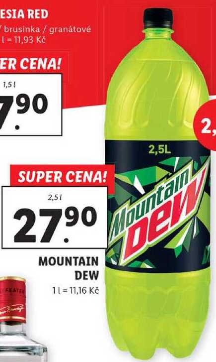 MOUNTAIN DEW, 2,5 l