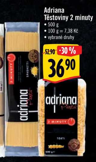 Adriana Těstoviny 2 minuty, 500 g