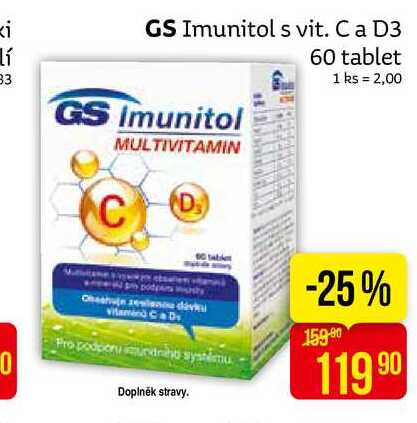 GS Imunitol MULTIVITAMIN 60 tablet