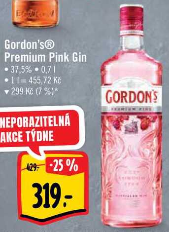 Gordon's® Premium Pink Gin, 0,7 l