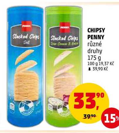 CHIPSY PENNY, 175 g