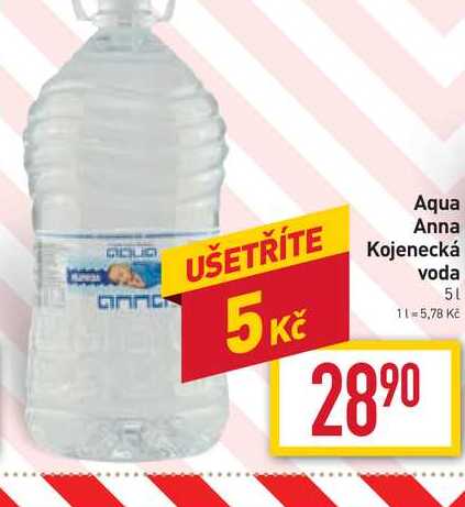 Aqua Anna Kojenecká voda 5l