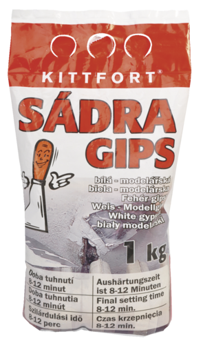 Sádra bílá