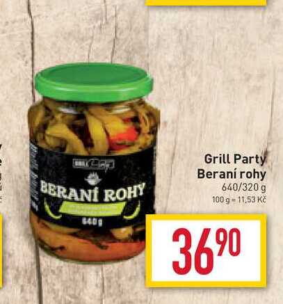 Grill Party Beraní rohy 640/320 g 