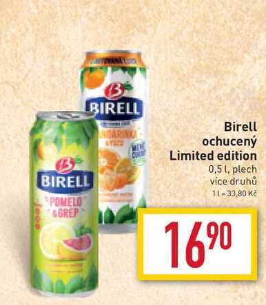 Birell ochucený Limited edition 0,5 l, plech  