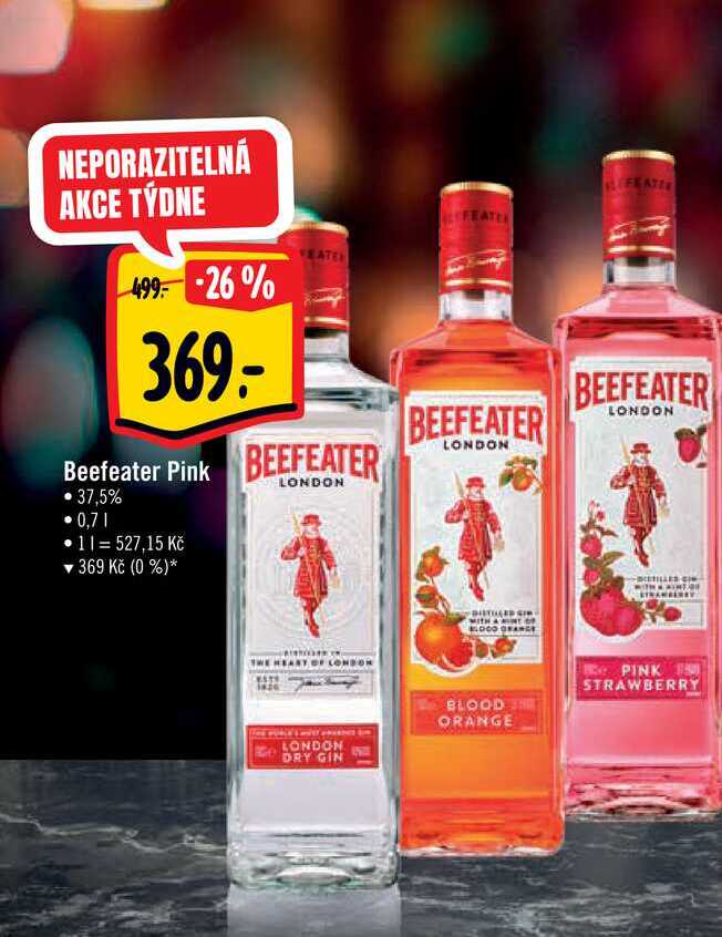 Beefeater Pink 0,7 l