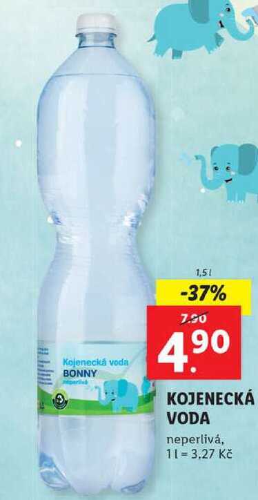 KOJENECKÁ VODA, 1,5 l