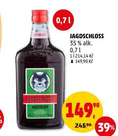 JAGDSCHLOSS, 0,7 l