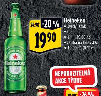 Heineken, 0,5 l