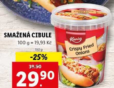 SMAŽENÁ CIBULE, 150 g