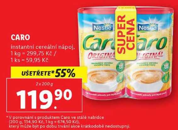 CARO, 2x 200 g