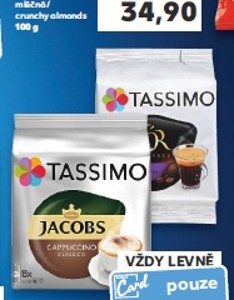 ARCHIV, Tassimo Kapsle káva v akci platné do: 8.8.2023