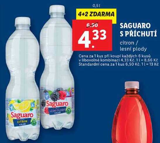 SAGUARO S PŘÍCHUTÍ, 0,5 l