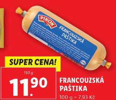 FRANCOUZSKÁ PAŠTIKA, 150 g