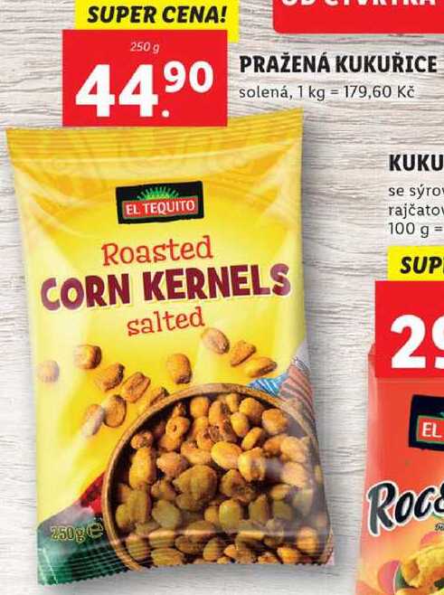 PRAŽENÁ KUKUŘICE, 250 g