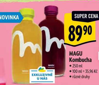MAGU Kombucha, 250 ml