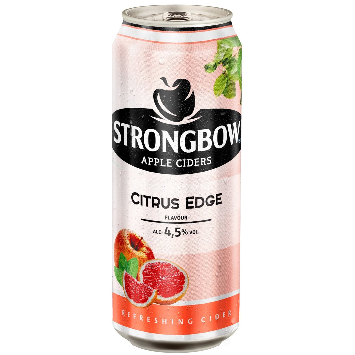 Strongbow Citrus Edge cider plech v akci