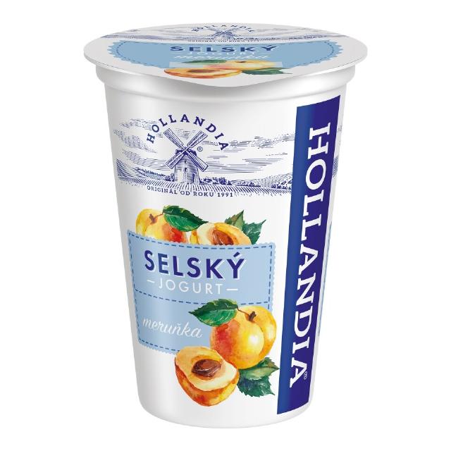 Hollandia Selský jogurt meruňka
