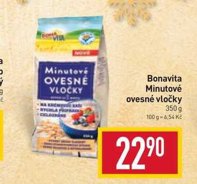 Bonavita Minutové ovesné vločky 350 g