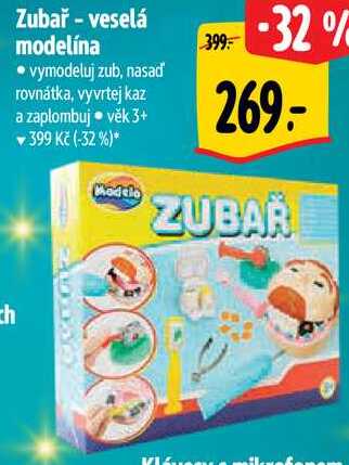 Zubař - veselá modelína