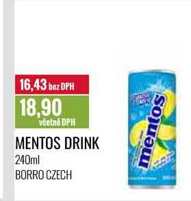 MENTOS DRINK 240ml