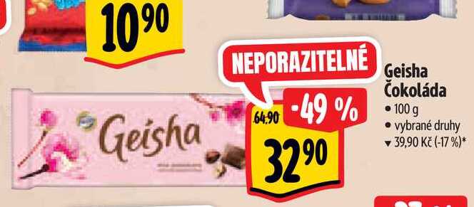 Geisha Čokoláda • 100 g