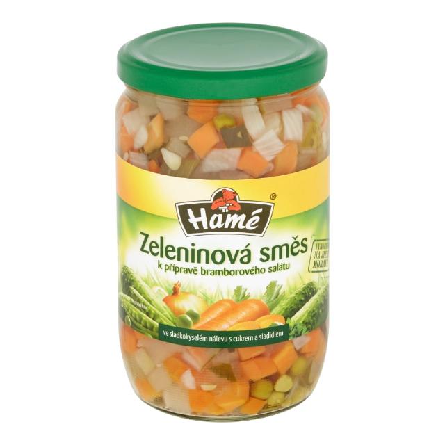 Hamé Zeleninová směs na bramborový salát