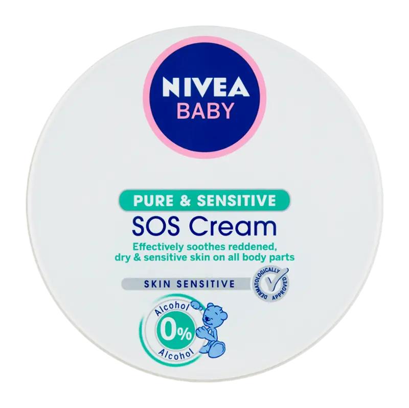 NIVEA Krém Baby Pure & Sensitive SOS 150 ml v akci