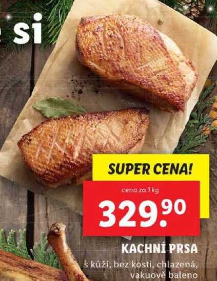 KACHNÍ PRSA, cena za 1 kg