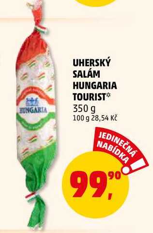 HUNGARIA UHERSKÝ SALÁM HUNGARIA TOURIST, 350 g