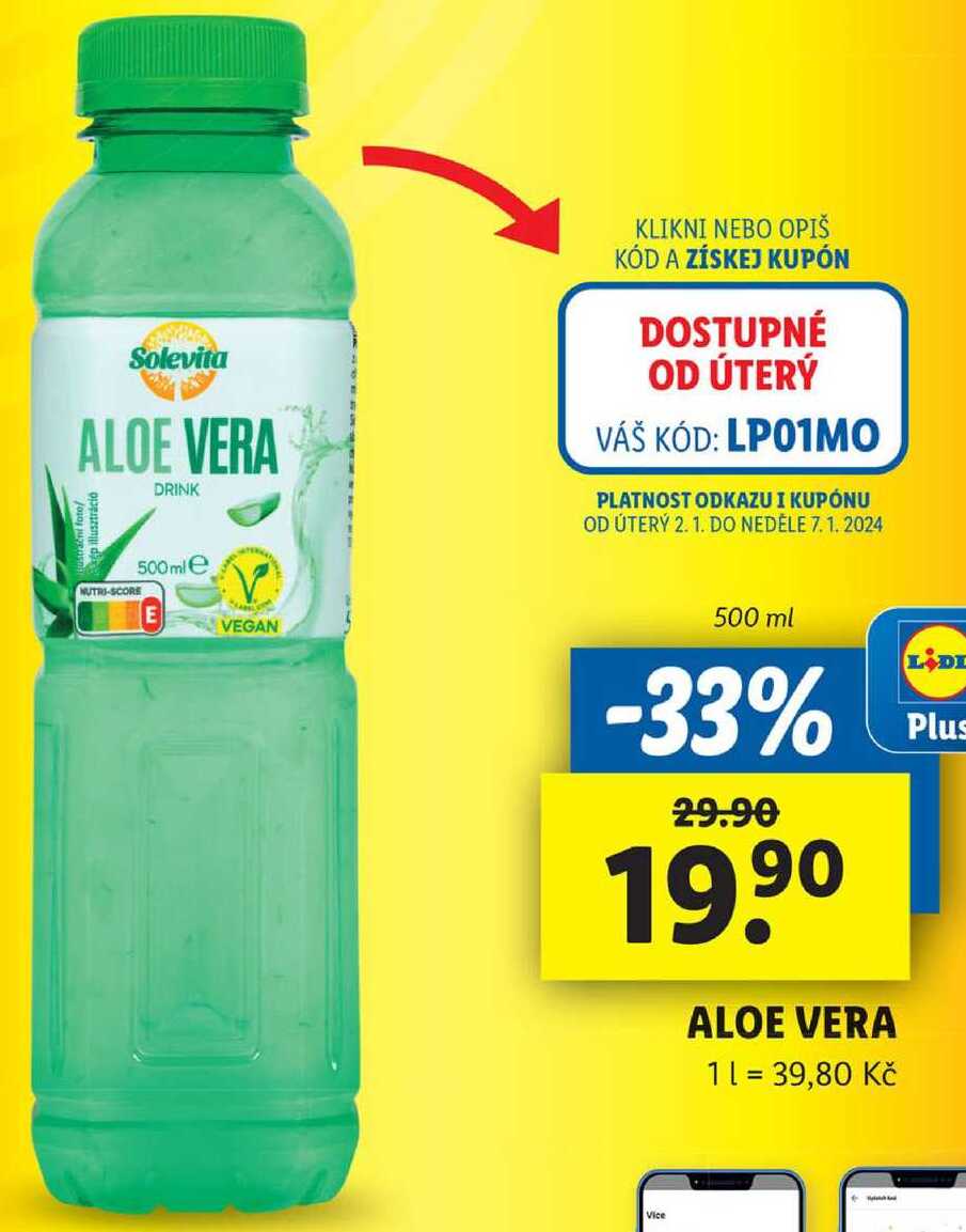 Aloe vera drink lidl sale