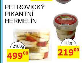 PETROVICKÝ PIKANTNÍ HERMELÍN, 1 kg