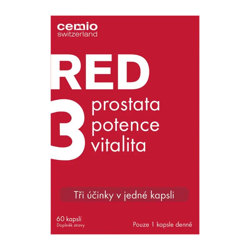 Cemio Tablety RED3, doplněk stravy, 60 ks