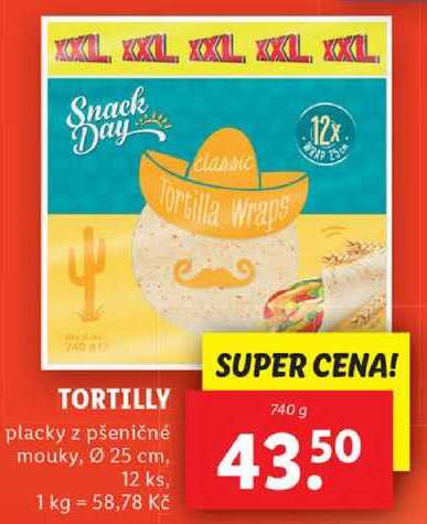 TORTILLY, 740 g