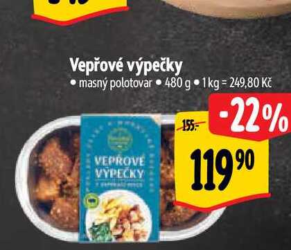 Vepřové výpečky 480 g