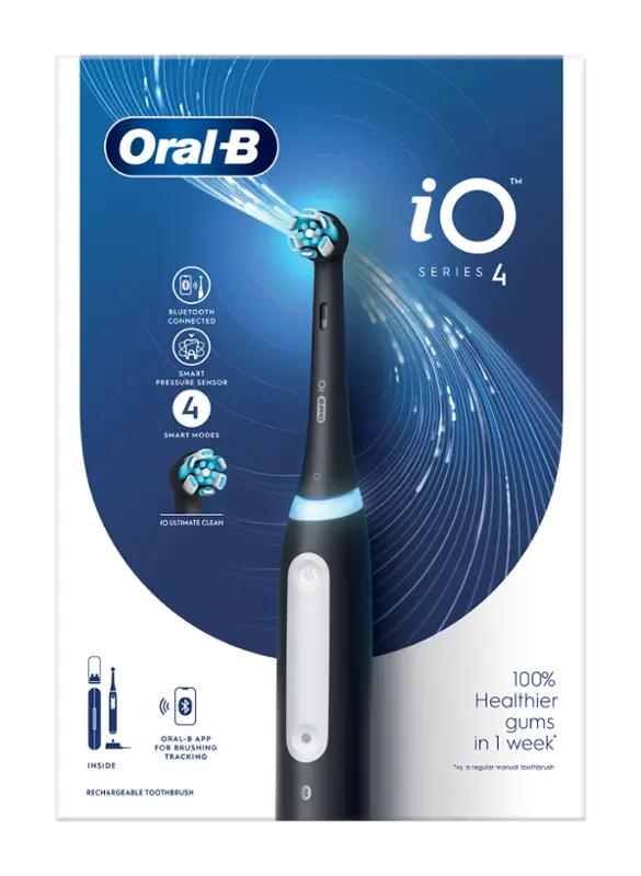 Oral-B Elektrický zubní kartáček černý Oral-B iO 4, 1 ks