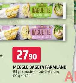  MEGGLE BAGETA FARMLAND 175 g  