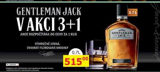 GENTLEMAN JACK, 0,7 l
