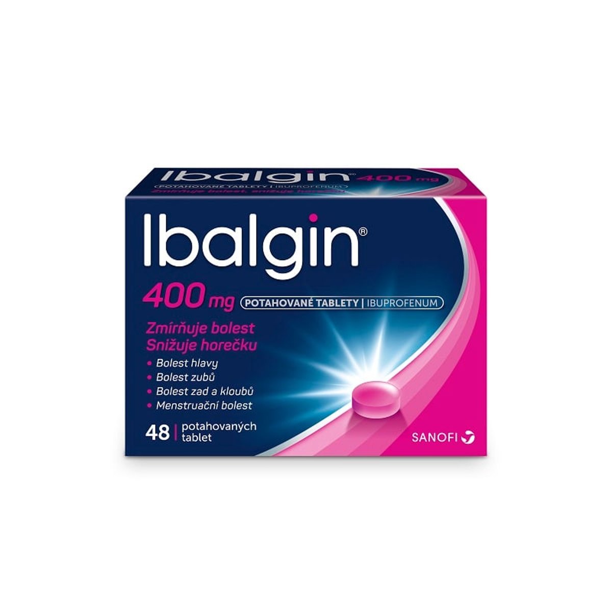 IBALGIN 400MG Potahovaná tableta 48