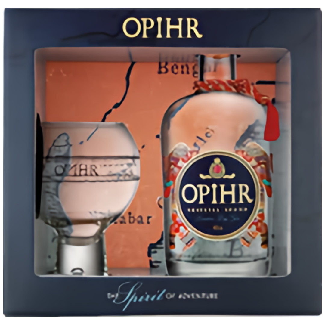 Opihr Spiced Gin 42,5% 700ml + sklenice Globe (dárkové balení)