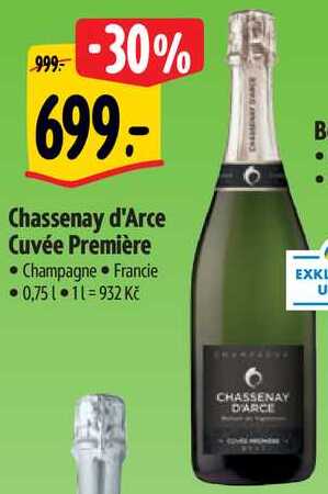 Chassenay d'Arce Cuvée Première, 0,75 l