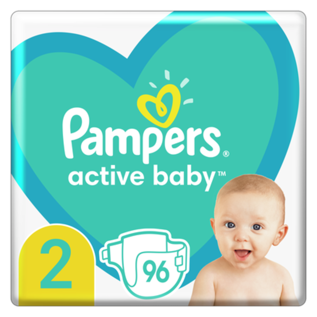 Pampers Active Baby vel. 2 (4-8kg)