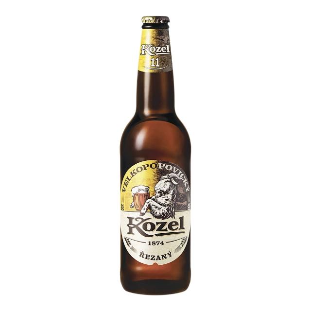 Velkopopovický Kozel 11° řezaný